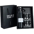 3 Cup 500ML Double-Layer Stainless Steel Vacuum Flask Set | Hot & Cold | Travel Thermos