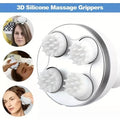 Electric Scalp Massager with 4 Clusters | Rechargeable & Full-Body Relaxation