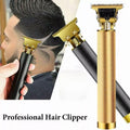 Professional T9 Hair & Beard Trimmer | Semi-Metal Body | Rechargeable Cordless Precision Clipper